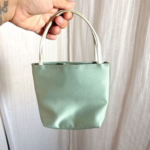 Vintage | Women’s | Bags | One Size | Green Beaded Floral Mini Bag - Picture 5 of 6